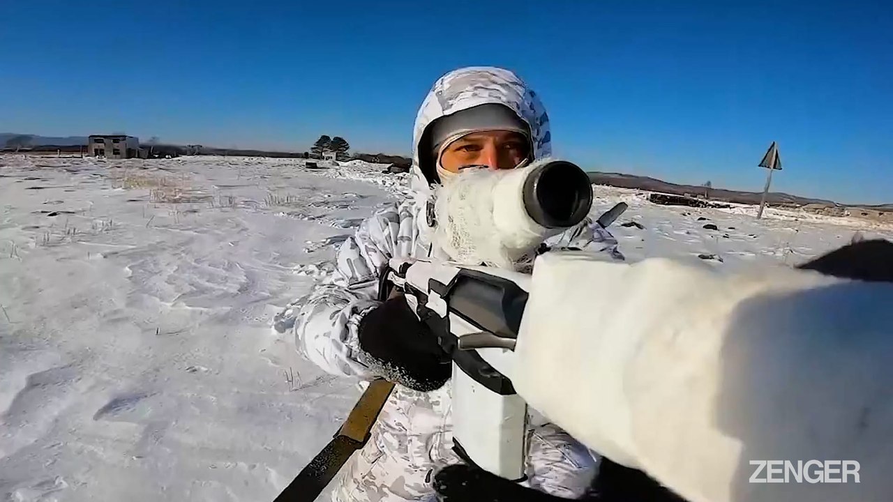 Putin's Arctic Sniper Squad On Show As Tension With West Grows.mp4