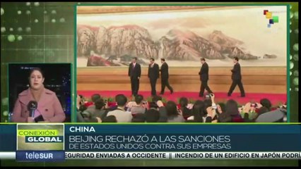 Beijing rechaza sanciones de EE:UU. contra sus empresas