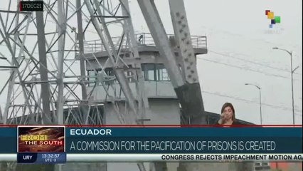 Ecuador: Commission created for the pacification of prisons