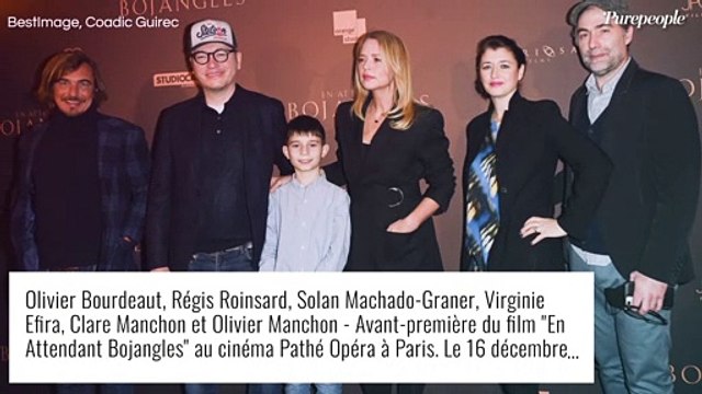 Virginie Efira en petite robe noire face à Jean-Charles de Castelbajac et sa jeune épouse