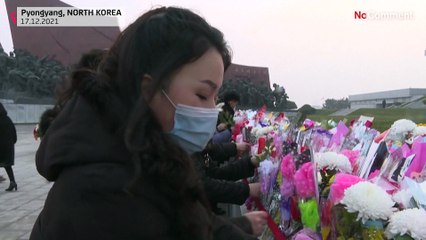 Kuzey Koreliler, ölümünün 10. yıl dönümünde eski liderleri Kim Jong-il'i andı