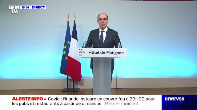 Jean Castex: La 5ème vague Delta est là, et bien là