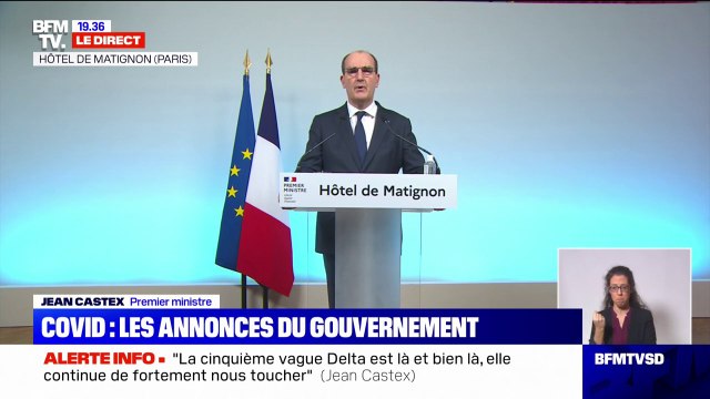 Jean Castex sur le variant Omicron: Nous pensons que ce variant va se diffuser très rapidement au point de devenir dominant dès le début de l'année 2022