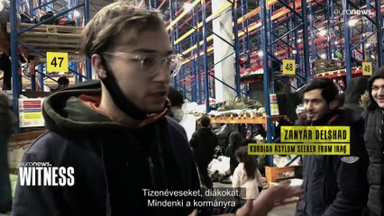 Euronews Witness: "a mi ablakaink alatt nem halhatnak meg emberek"