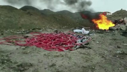 Son dakika haber... Kablo hırsızlarına drone destekli nefes kesen operasyon kamerada