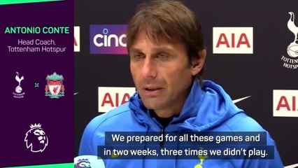 Conte declares Tottenham 'ready' to take on Liverpool
