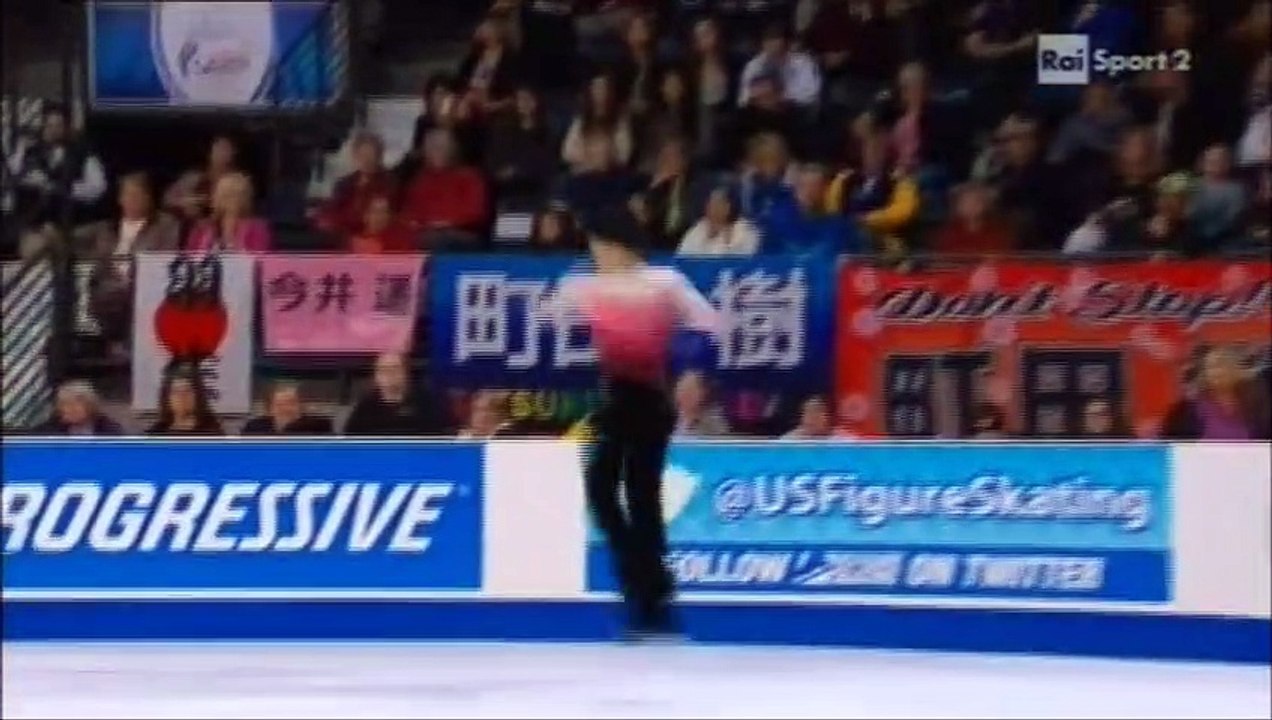 SA12 - Commentators mention Hanyu (RAI ITA)
