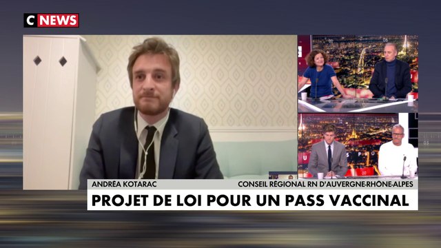 Andréa Kotarac à propos du pass vaccinal : «On peut restreindre les libertés mais il faut que cela soit nécessaire, proportionné et limité dans le temps»