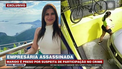 Marido é preso por suspeita de participação no crime