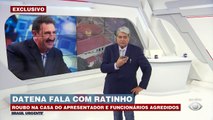 Ratinho falou ao vivo com Datena no Brasil Urgente sobre um roubo que aconteceu na casa do apresentador. Uma quadrilha do pix invadiu a casa e fez os funcionários de reféns. #BrasilUrgente