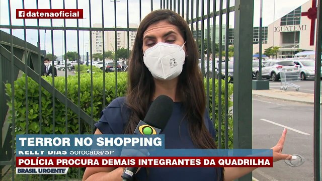 Polícia procura demais integrantes da quadrilha que roubou seis shoppings em dois meses.Mais informações: band.com.br/brasilurgente