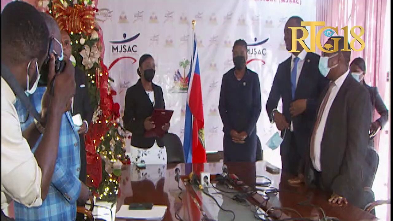 MJSAC onore Me Lovely Jean-Louis aprè li fin genyen konkou entènasyonal "art oratoire"nan peyi Gabon