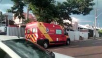 Motociclista fica ferido em colisão de trânsito no Bairro Canadá
