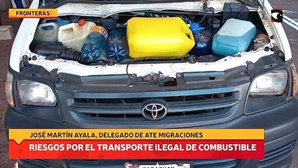 Riesgos por el transporte ilegal de combustible