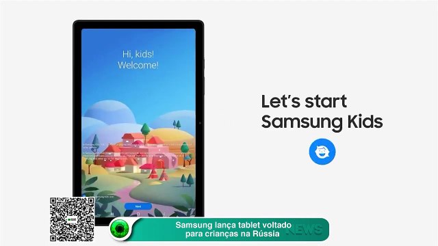 Samsung lança tablet voltado para crianças na Rússia