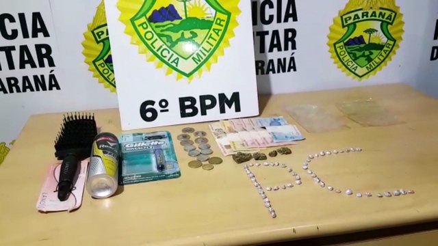 Adolescente de 14 anos é apreendido com maconha e 53 pedras de crack