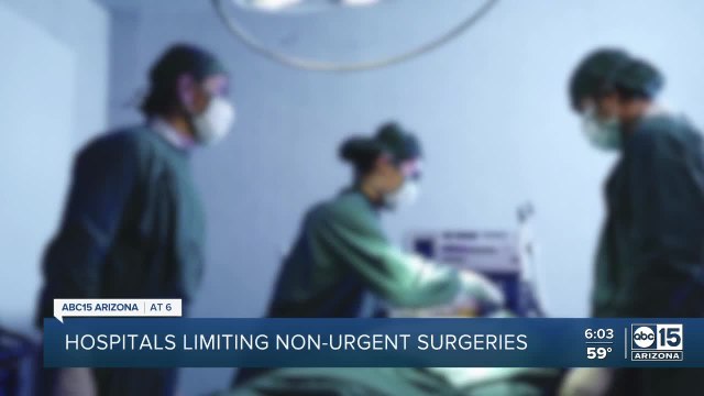 Some hospitals limiting non-urgent surgeries as capacity issues continue