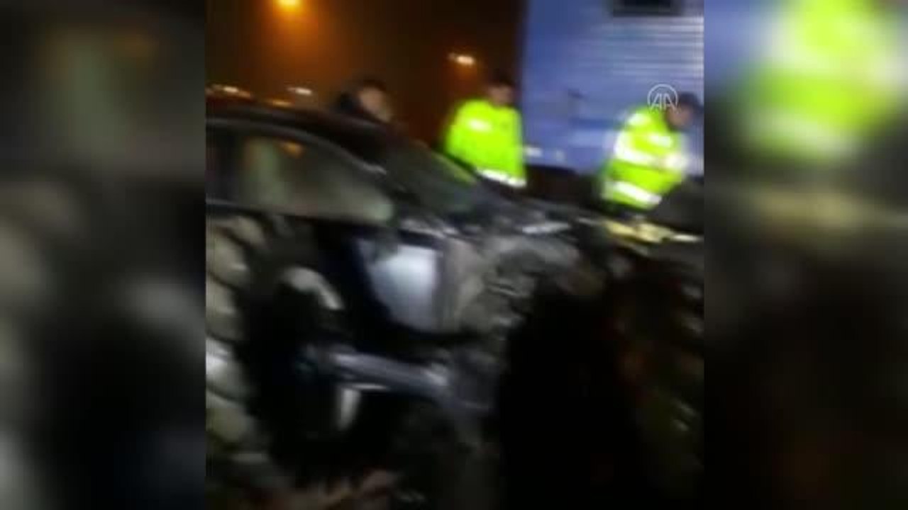 Son dakika haber | Zincirleme trafik kazasında bir kişi öldü, 3 kişi yaralandı