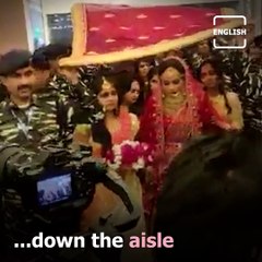 CRPF Soldiers Walk Martyred Member’s Sister Down The Aisle