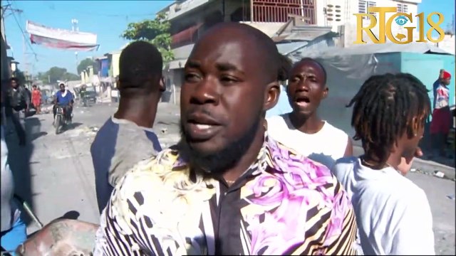 Plizyè jèn nan zòn fò nasyonal tanmen yon mouvman bloke lari pou mande gouvènman pwogram asenisman