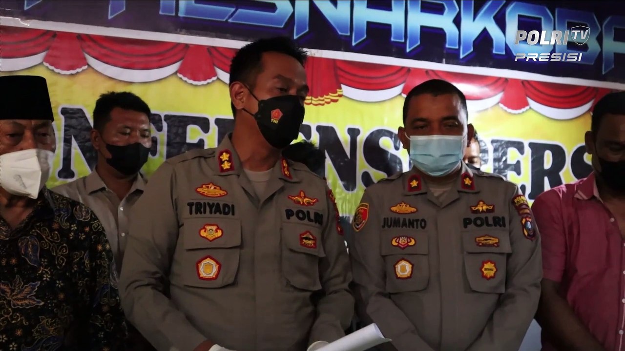 Polres Tanjung Balai Tangkap Pengedar 21 Kilogram Sabu