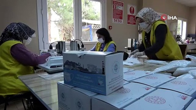 Milli Eğitim destek verdi! İşte Türk kadınının gücü! 1 yılda 3.5 milyon adet ürettiler