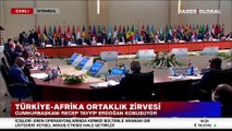 Cumhurbaşkanı Erdoğan: Türkiye Afrika'ya ve Afrika halklarına asla sırtını dönmemiştir