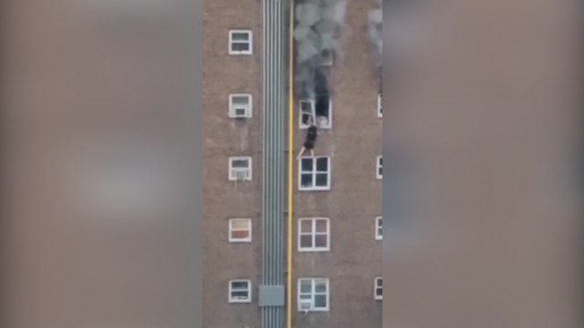 Selamatkan Diri dari Kebakaran, Dua Remaja Keluar dari Jendela Lantai 5