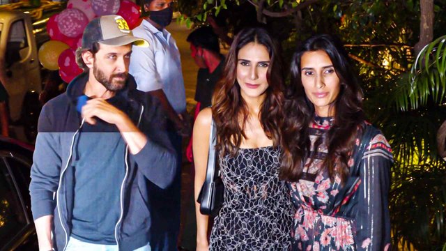 Hrithik Roshan, Vaani Kapoor & Others At Success Party Of Film Chandigarh Kare Aashiqui