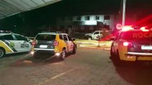 Ladrão estoura vidro de carro para furtar televisão no Centro; Policial de folga prendeu o indivíduo