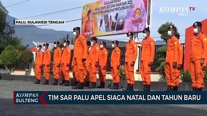 Tim SAR Palu Apel Siaga Natal dan Tahun Baru