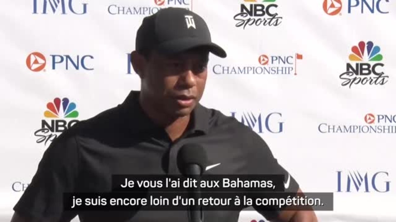 PGA - Woods : "Encore loin d'un retour à la compétition"