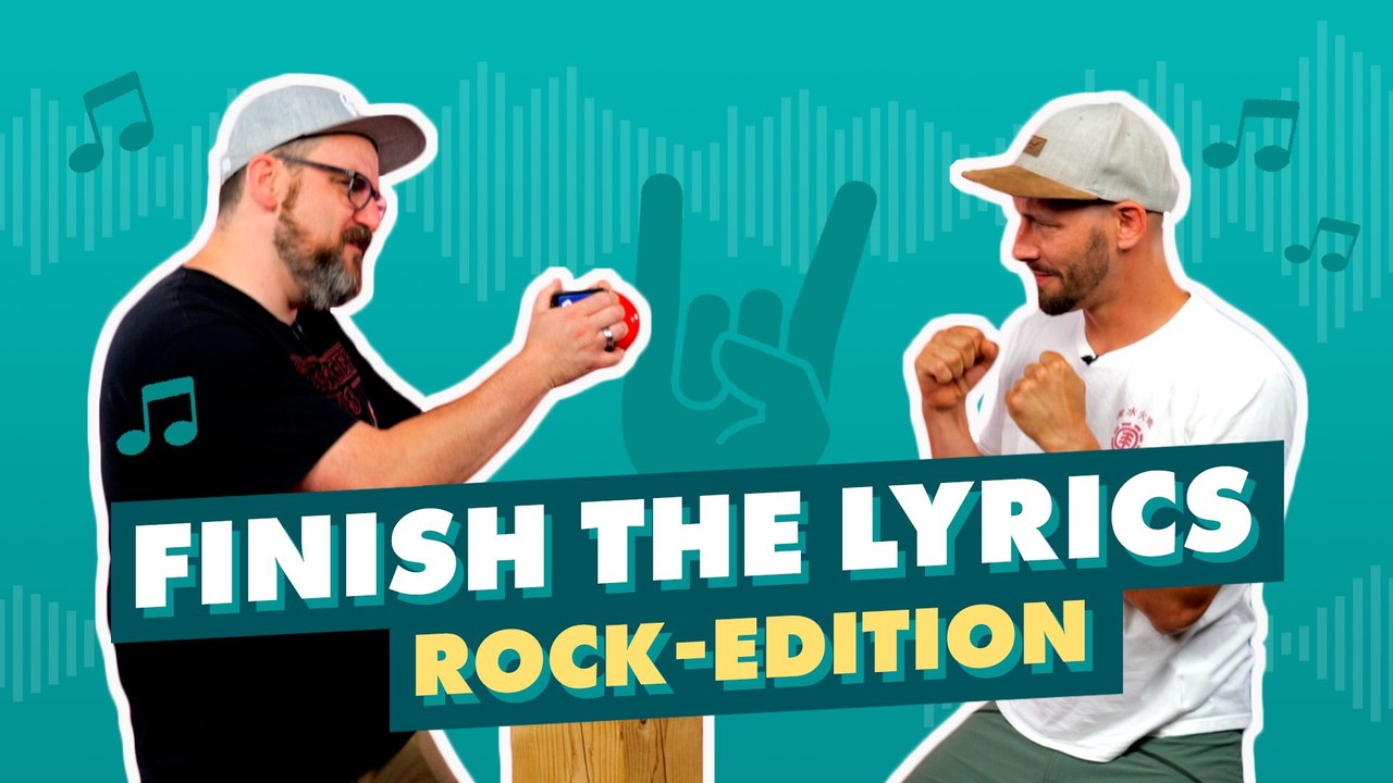 Markus Grimm in der Rocksong-Challenge: Wie gut kennt er die Texte?