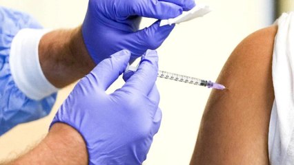 What is government's wait and watch policy on booster dose?