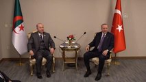 Cumhurbaşkanı Erdoğan, Cezayir Başbakanı ve Maliye Bakanı Benabderrahmane'yi kabul etti