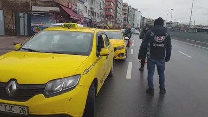 Taksilere yönelik denetim yapıldı