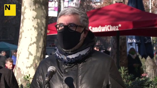 Carles Riera diu que la manifestació de Som Escola és una confrontació directe amb la dreta i l'extrema dreta per avisar-los que no aconseguiran que el català reculi