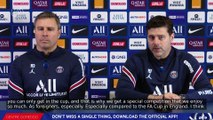 Replay : Conf' de presse de Mauricio Pochettino avant Feignies-Aulnoye EFC - Paris Saint-Germain