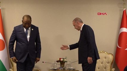 CUMHURBAŞKANI ERDOĞAN, NİJER BAŞBAKANINI KABUL ETTİ