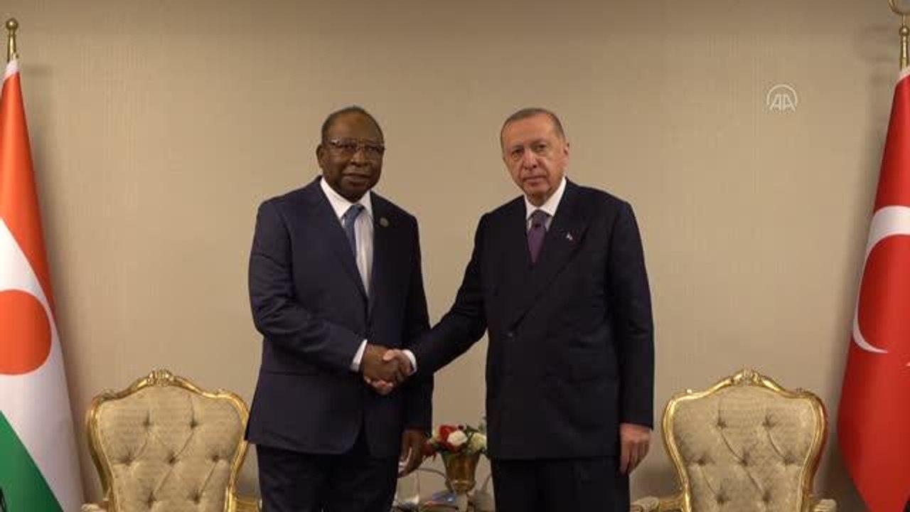Cumhurbaşkanı Erdoğan, Nijer Başbakanı ve Hükümet Başkanı Ouhoumoudou Mahamadou'yu kabul etti