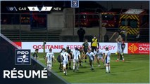 PRO D2 - Résumé US Carcassonne-USON Nevers: 26-25 - J15 - Saison 2021/2022