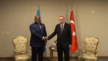 Cumhurbaşkanı Erdoğan, Kongo Demokratik Cumhuriyeti Cumhurbaşkanı Tshisekedi ile görüştü