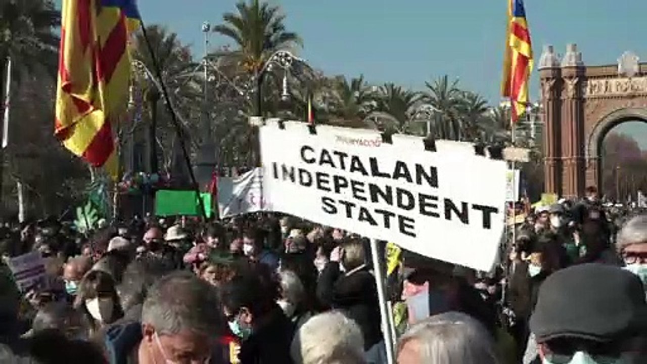 Sprachenstreit: Tausende für Katalanisch als Schulsprache