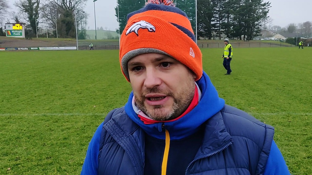 Steelstown manager Hugh McGrath gives his reaction to reaching Ulster Final