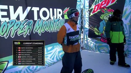 2021 Dew Tour Copper Finals Day: Snowboard Slopestyle, Ski Superpipe Final presented by Toyota and Streetstyle Final - Day 4