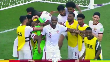 اهداف مباراة مصر وقطر في بطولة كأس العرب