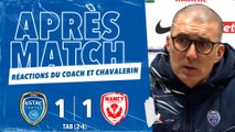ESTAC 1-1 Nancy (Tab 2-4) | Réactions du coach et Chavalerin