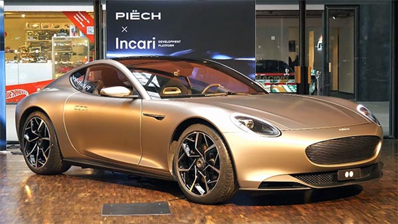 Elektroflitzer Piëch GT -  Incari Tech-Day