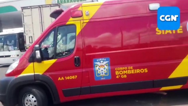 Homem fica ferido após colisão entre carro e moto no Bairro Brasília