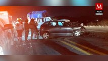 Un muerto y cinco lesionados tras choque de un auto y una camioneta en Aguascalientes